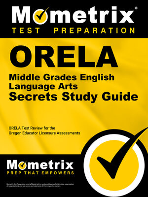 cover image of ORELA Middle Grades English Language Arts Secrets Study Guide